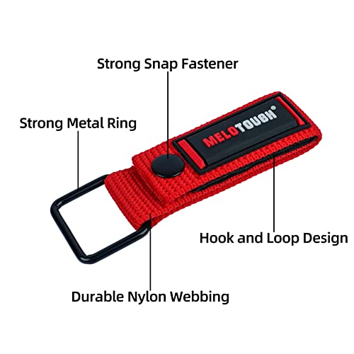 MELOTOUGH Measuring Tape Holder Tape Measure Holder Drill Impact Tool Holster,Drill Belt Holder,Drill Holder for Tool Belt,Drill Holster