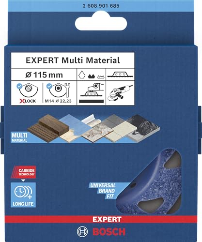 Bosch 1x Expert Multi Material Carbide Grinding Head Medium