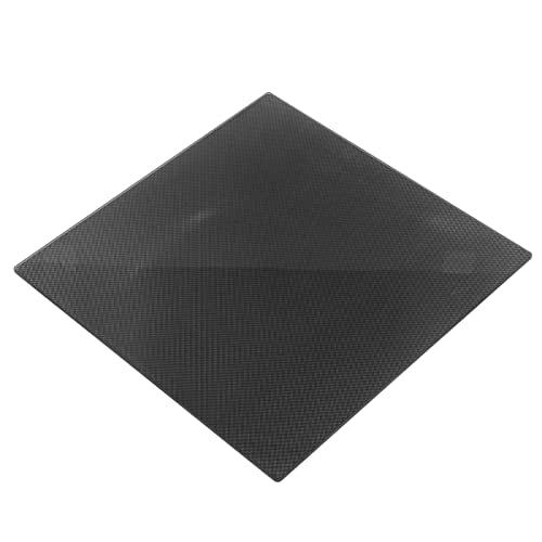 3D Printer Glass Bed, Professional Tempered 310x310mm Microporous Coated Build Surface for Strong Adhesion & Easy Removal Compatible with CR10 Series
