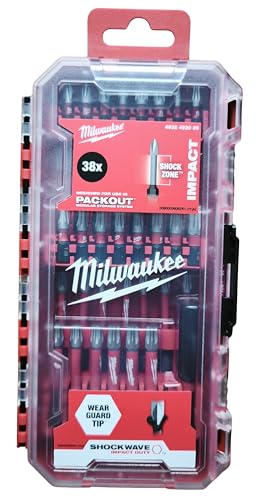 Milwaukee 4932492009 Shockwave Bit Set 38-teilig Neue Box, Variety Pack FASTENER_DRIVE_BIT