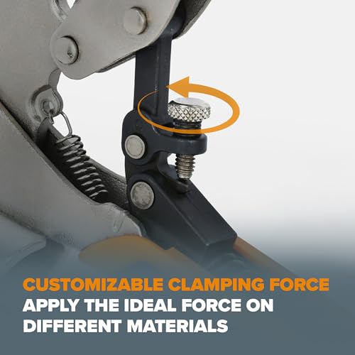 BORA Drill Press Clamp 6 in Auto Adjust Hold Down Clamp