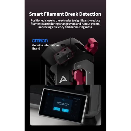 Upgrade Phaetus K1 DXC Extruder with Smart Filament Break Detection Plug and Play Compatible with Creality K1, K1C, K1 Max 3D Printer Extruder Head Accessories