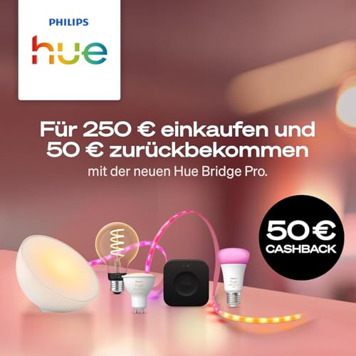 Philips Hue Essential Smart LED A60 Bulb, White and Colored LED Bulb, E27 Socket, 8W, 2200K-6500K, 806 Lumen LED Light, Dimmable, Compatible with Alexa, Google Assistant & Apple Home, Pack of 4 | White and colorful light, 8 W, smart home, dimmable, c...