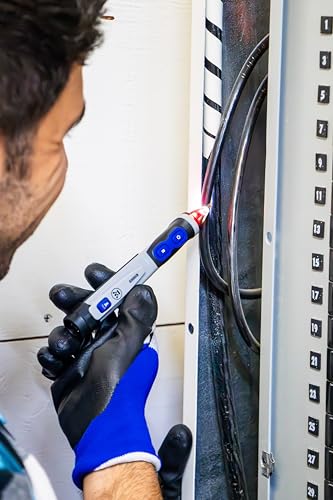 Westinghouse Non-Contact Voltage Tester with Pen, Flashlight & Worklight, Dual Range 12V-1000V AC Low-High Voltage Detector Hot Stick, Sound & Flash Alarm, CAT IV Rating
