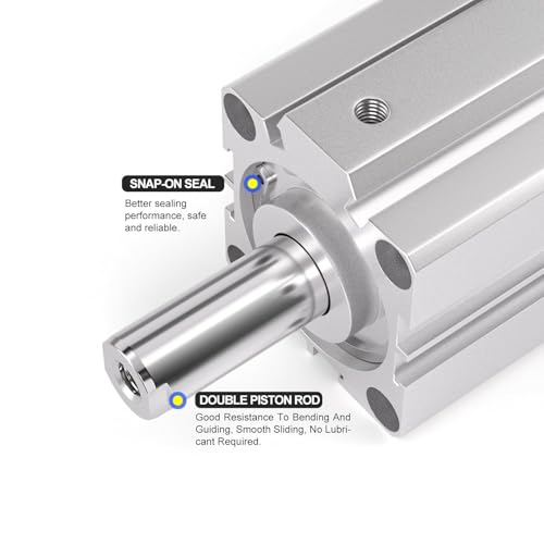TAILONZ SDA40-25 Pneumatic Air Cylinder, 40mm Bore 25mm Stroke 40-25