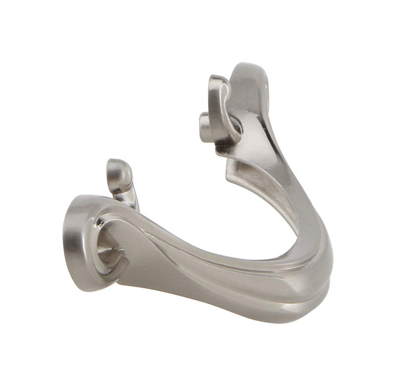 Silverline 10 Pack Cabinet Curved Arch Handle - Satin Nickel, 4" (102mm) Hole Centers Drawer Pull Kitchen Furniture Dresser Cupboard Hardware