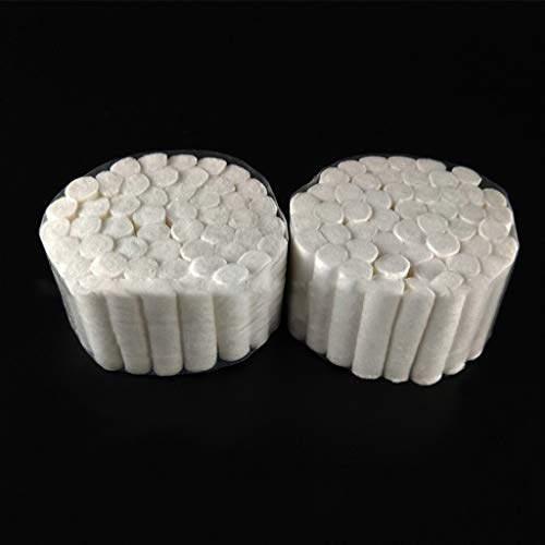 50 White Tooth Cotton Rolls Highly Absorbent Non-Sterile Dentists