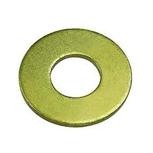Small Parts Steel Flat Washer, (Pack of 50) & Hard-to-Find Fastener 014973285289 Grade 8 Coarse Lock Nuts, 7/16-14, Piece-25