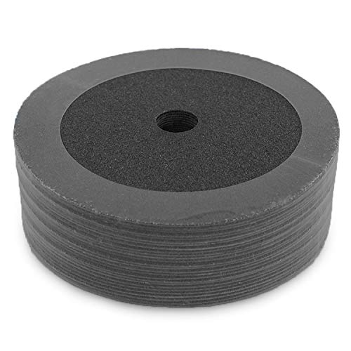 BHA Silicon Carbide Resin Fiber Sanding and Grinding Discs, 7” x 7/8” Arbor Hole - 25 Pack (60Grit) 60 Grit