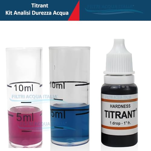 Titrant Water Hardness Analysis Kit (French Grade) for Gauge and Limescale