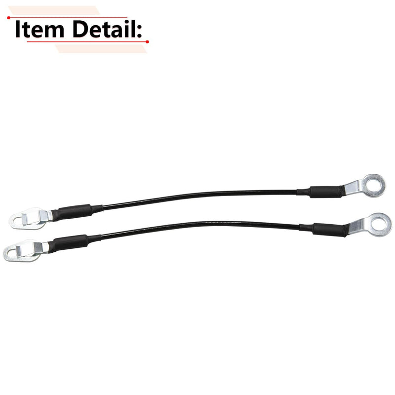 RLB-HILON Tailgate Cable Compatible with Chevy Silverado 1999-2006, for GMC Sierra 1999-2006, for Chevrolet Avalanche 2002-2006, for Cadillac Escalade EXT 2002-2006, for Hummer H2 2003-2007