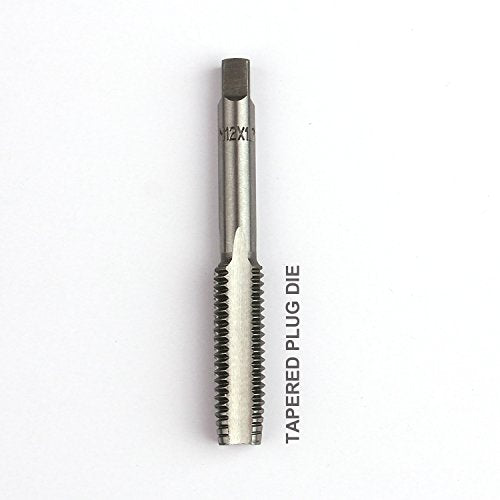 EFFICERE 40-Piece Premium Tap and Die Set, Metric Screw Threads M3, M4, M5, M6, M7, M8, M10, M12, Both Coarse and Fine Types | Essential Threading Tool Kit with Complete Handles, Accessories and Case 40-Pc. Metric Set