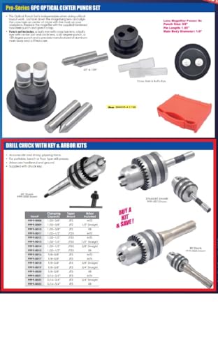 HHIP 9999-0017 5/8" JT3 Drill Chuck with Mt4 Arbor 5/8" Capacity