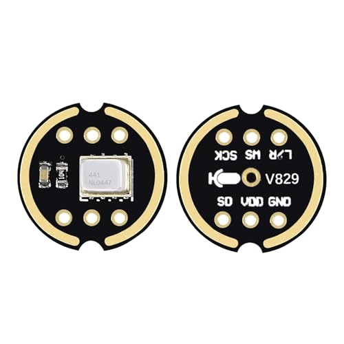 Pack of 3 INMP441 Omnidirectional Microphone Module 24 Bit I2S Interface Digital Output Compatible with ESP-32 Arduino