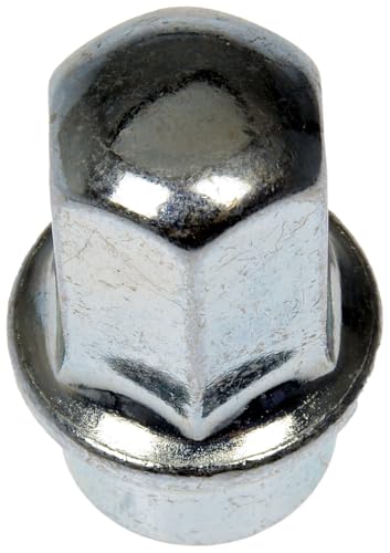 Dorman 611-181 Wheel Nut M12-1.50 Flattop - 19 mm Hex, 43.1 mm Length Compatible with Select Models, 10 Pack (OE FIX)