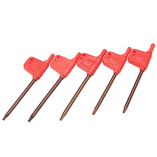 Maizoon CNC Tool Holders CLCR 6/7/8/10/12mm Lathe Boring Bar Set + 10pcs CCMT0602 Carbide Inserts + 5pcs Wrenches for Lathe Turning Tool DZ06
