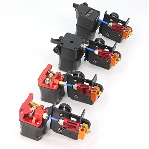 Upgrade Direct Drive Support Aluminum Alloy Plate with 3pcs Pulleys Compatible with Dual/Single Gear/Titan/BMG Extruder for Ender 3 V2 Ender 3 Pro CR-10(Plate)