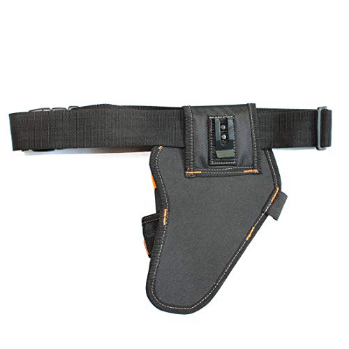 MELOTOUGH 1 Pack Tradesman Pro Drill Pouch and 1 Pack 2" Nylon Web Work Tool Belt