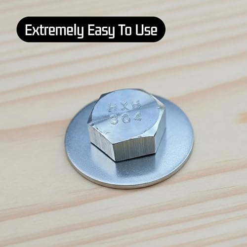 Bolt Dropper 1/2" Flat Washer, 1-1/4" Outside Diameter (100 Pack)- Choose Size, 18-8 (304) Stainless Steel 1/2" x 1-1/4" - 100 pcs