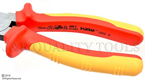 3-Piece Set Insulated Electrician Pliers Cutter Set, 1000V Tested