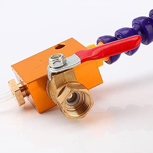 Dioche Compressed Air Cooling, Mist Coolant Lubrication Spray System for 8 mm Compressed Air Lines on CNC Lathes, Milling Machines and Drills