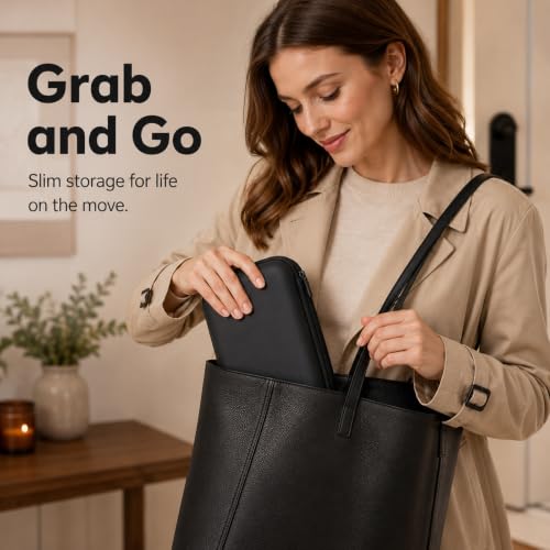 Protective Case, Compatible with OneTouch Ultra Plus Reflect, Black, Diabetes Bag for Blood Glucose Monitor with Mesh Pocket for Test Strips and Accessories