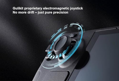 GuliKit Analog LCD (Type A&B) Joystick For Steam Deck, Hall Effect No Drift Magnetic Thumbstick Replacement, No Soldering, One-Key Calibration, Right & Left Repair Kit with Caps (Not Fit OLED)-SD02 Steam Deck LCD