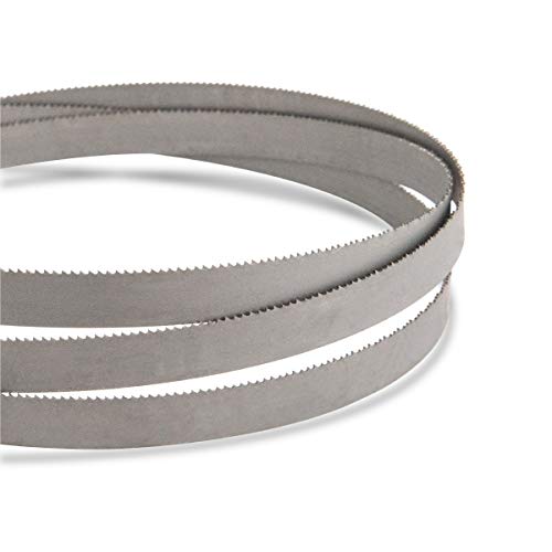 POWERTEC 93 Inch Bi-Metal Bandsaw Blades, 3/4" x 10/14 TPI Non-Ferrous Metal Cutting Band Saw Blades for Jet JHVC-712 & JHVBS-7MW Band Saw, 2pk (13280-P2)
