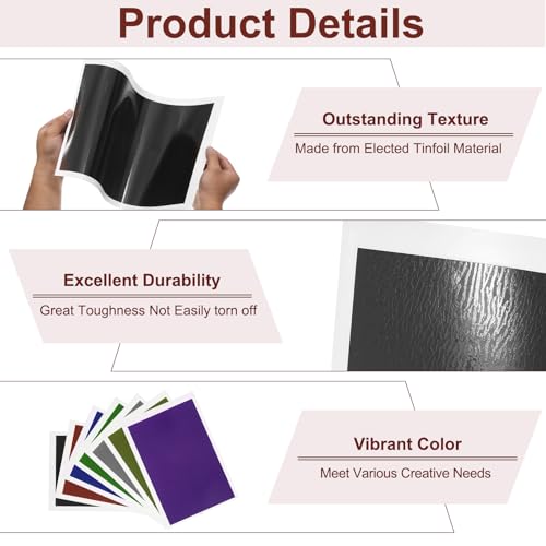 sourcing map 4 Pcs Laser Engraving Paper, 39 x 27cm Laser Marking Paper, Black Laser Paper Blank for Metal, Ceramics, Glass, Fiber Laser Marking