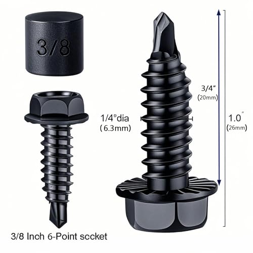 Black Color Hinge #1#2#3 Combinations and Screws(Qty 50)