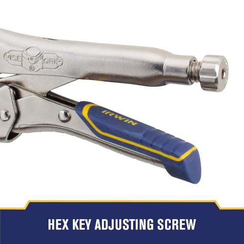 IRWIN VISE-GRIP Welding Pliers, Fast Release, C-Clamp Locking, 11-Inch (IRHT82584) One Size Locking Pliers (New)