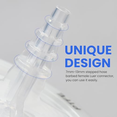 Sterile 50 mm PTFE Sterile Valve Filter, 0.22 µm Hydrophobic Syringe Filter | Maximum operating pressure 60 psi, individually packaged