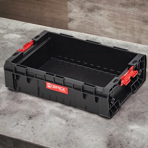 Tool Box without Lid Tool Basket - 450 x 310 x 130 mm - Modular Open Tool Box Transport Box Box 130 Pro