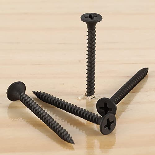 #6 x 1-1/2" Coarse Thread Sharp Point Drywall Screw, #2 Bugle Head Screw for Drywall Sheetrock, 600 Pack #6 x 1-1/2"