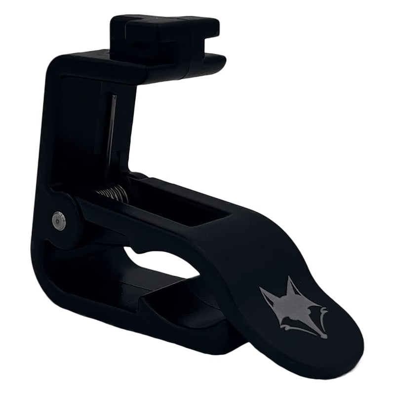 Desert Fox Golf Phone Caddy + Cigar Holder – Adjustable Golf Cart Phone Mount with Secure Cigar Clip – Hands-Free GPS & Golf App Access – Fits All Phones & Cigars (Blue) Blue