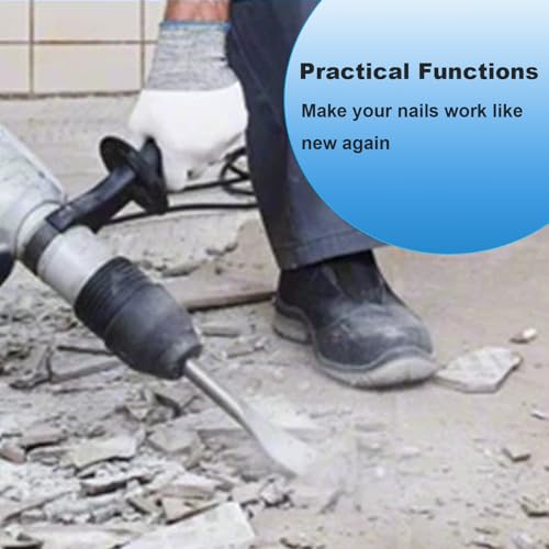 24-Inch SDS Max Flat Chisel, 1 Inch Alloy Steel, Ideal for Concrete Demolition, Tile Removal 24" x 2"