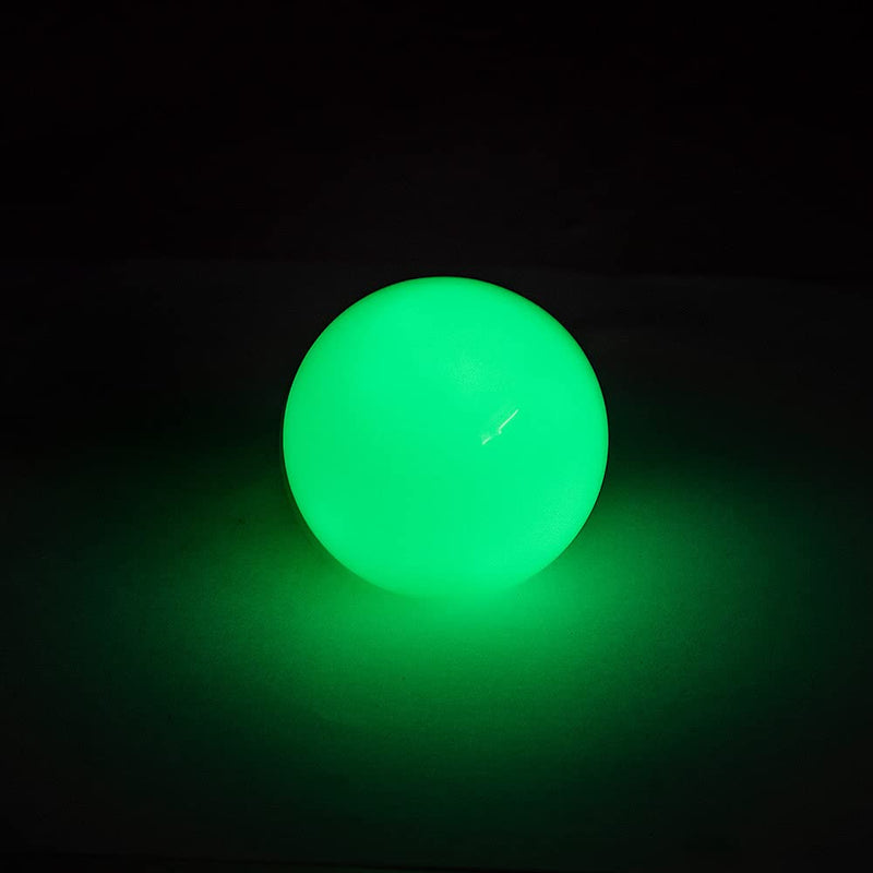 Universal Gear Shifter Glowing Pearl Ball Shift Knob for Manual/Automatic Short Green Glow in The Dark