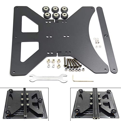 Modular Y Carriage Plate Upgrade for 2040V Aluminum Profile for CR-10 3D Printer (260mm) 260mm