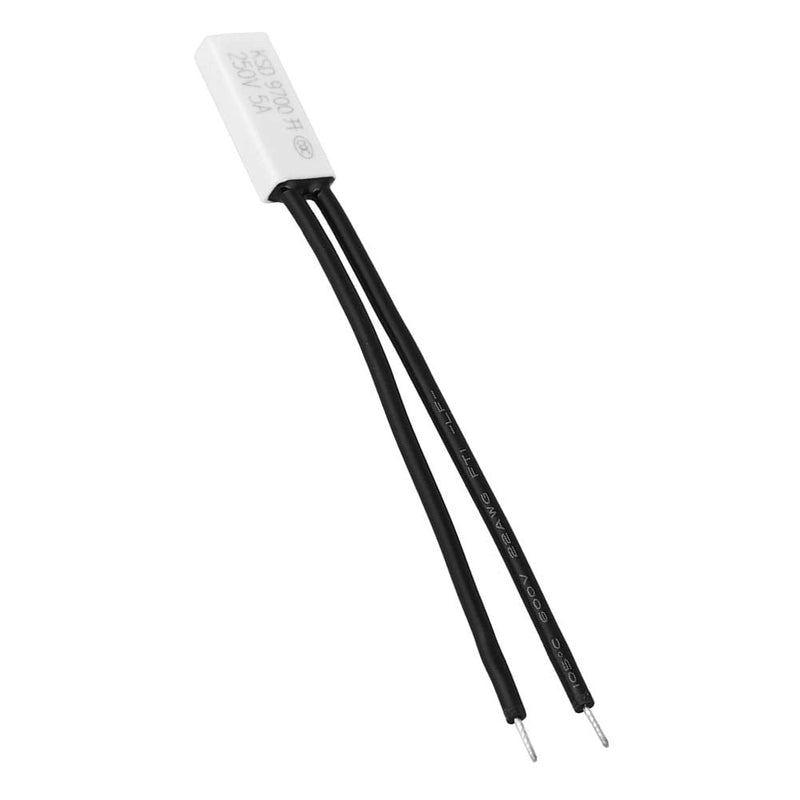 Fafeicy 40℃ KSD9700 Normally Open Temperature Controller, 250V 5A Thermal Protection Plastic Probe, for Temperature Control, Thermal Protection (40℃) 40℃