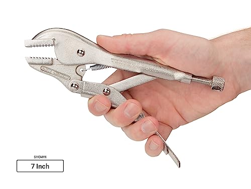 TEKTON Straight Jaw Locking Pliers Set, 3-Piece | PLK90004 3-Piece Set (5, 7, 10 in.)