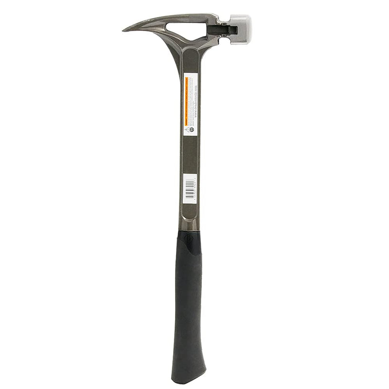 Dead On DOS22S 22-Ounce 18-Inch Steel Smooth Face Hammer, silver