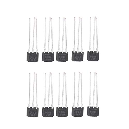 BELTI 10pcs 49E Hall Element OH49E Voltage Regulator Hall Effect Sensor Linear Switch