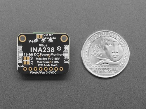 Adafruit INA238 DC Voltage Current Power Monitor, STEMMA QT, 6349