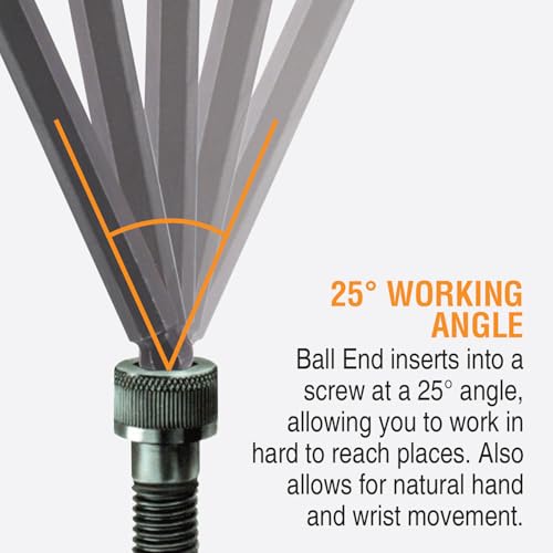 Bondhus 20199 Balldriver L-Wrench DoublePK, 10999 1.5-10mm & 10937 0.050-3/8" One Size
