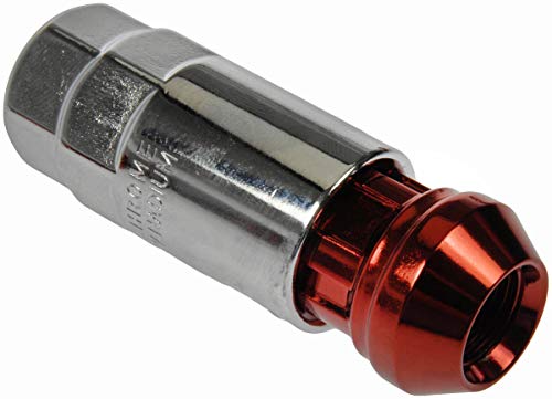 Dorman 711-635E Red Acorn Nut Lock Set M14-1.50