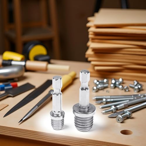 External Hex Conversion Rod M10+M14 Woodworking Hex Socket Adapter Converter Electric Drill Accessories Hammer Drills Sockets Adapter Drill Chuck