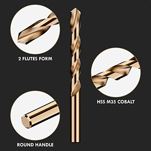 Metric 4Pcs 16mm M35 Cobalt Drill Bit Set 16mm（4pcs）