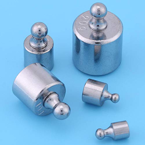 Calibration Weight Set Precision Calibration for Digital Scales Calibration in Laboratory and Home Walfront 1g, 2g, 5g, 10g, 20g Weight Test Set for Accurate Weight Measurement with Easy Handling