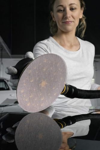 Mirka Abranet Mesh Sanding Discs Ø 125mm Grip / Grit P120 / 50 pcs / 5423205012 / For 125mm Orbital Sanders / for Sanding of Wood, Putty, Lacquer, Composite Grain P120 (50 pieces)