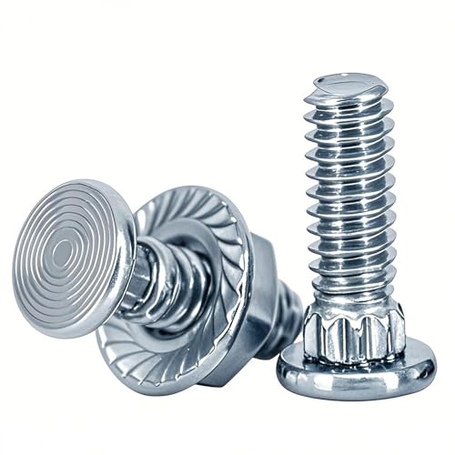 Garage Door Vertical/Curve Track Carriage Bolt and Hinges Combinations